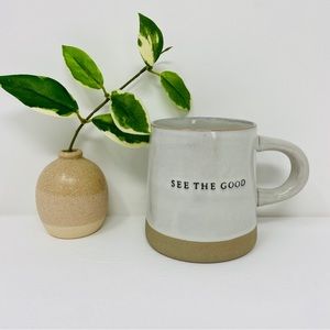 HEARTH & HAND with Magnolia "See The Good" Stoneware Pottery Mug
